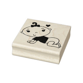 Crawing Baby Stämpel