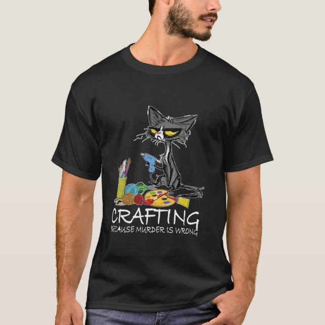 Crawing eftersom Murder är fel bästa presentidéer  T Shirt (Framsida)