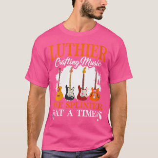 Crawing Music - Guitarist Acoustic Guitar Fixer L  T Shirt