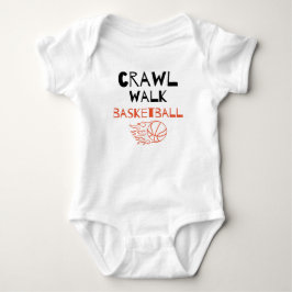 Crawl Walk Basketball Cute Basketball Buddy T Shirt