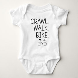 Crawl Walk Bike - Cute Bike Rider - Baking T Shirt