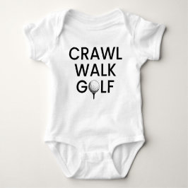 Crawl Walk Golf Pappa T Shirt