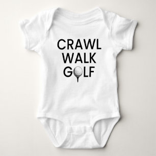 Crawl Walk Golf Pappa T Shirt