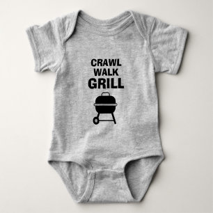CRAWL WALK Grill rolig baby bodysuit för framtida  T Shirt