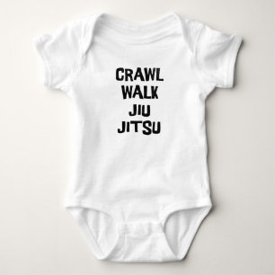 Crawl Walk Jiu-Jitsu Funny T Shirt