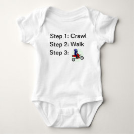 Crawl Walk Motocross Dirt Bike T Shirt