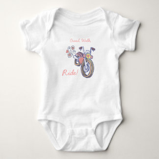 Crawl, Walk, Ride! Flicka T Shirt