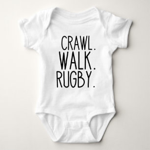 Crawl Walk Rugby T Shirt