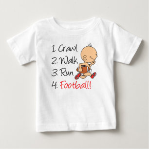 Crawl Walk Springa Football Tröja