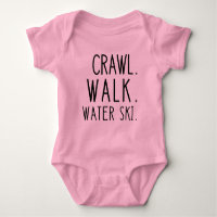 Crawl Walk Vatten Skidor, Vattenskidåkning Baby