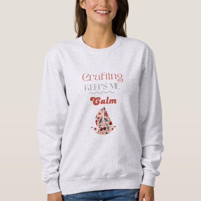 Crawlade Behållor Lugn Cherry Sailboat T Shirt (Framsida)