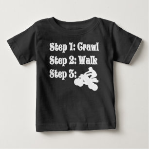 Crawlgång ATV baby-skjorta T Shirt