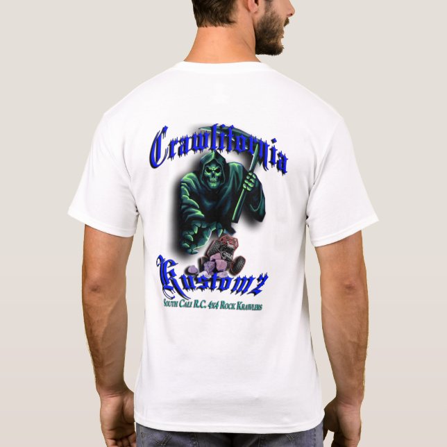 Crawlifornia Kvot Blue Tee (Baksida)