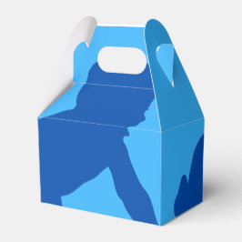 Crawling baby Baby Shower Favor Box Presentaskar