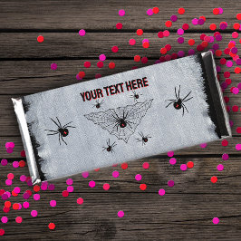 Crawling Black Widow Spider Black Webben Rustic Wh