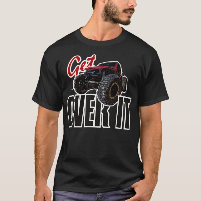 Crawlningsoffert för Offroad sten  T Shirt (Framsida)