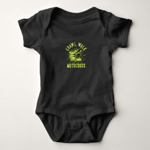 crawlpromenad med motocross helmet t shirt