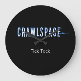 Crawlspace tar tid på stor klocka