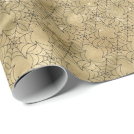 Crawly Spindelnät Halloween Mönster Presentpapper