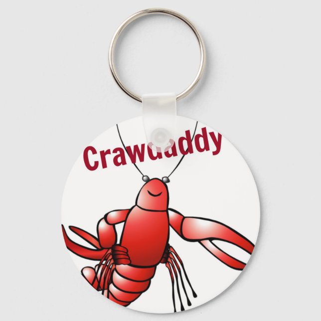 Crawpappa Red Crayfish Nyckelring (Framsida)