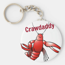 Crawpappa Red Crayfish Nyckelring