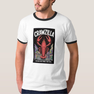 Crawzilla New Orleans kräftor resa matchande grupp T Shirt