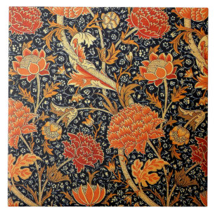Cray, a William Morris mönster, Kakelplatta