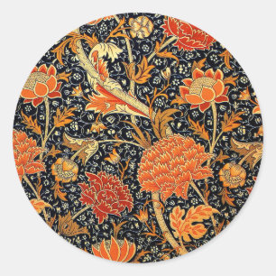 Cray, a William Morris mönster, Runt Klistermärke