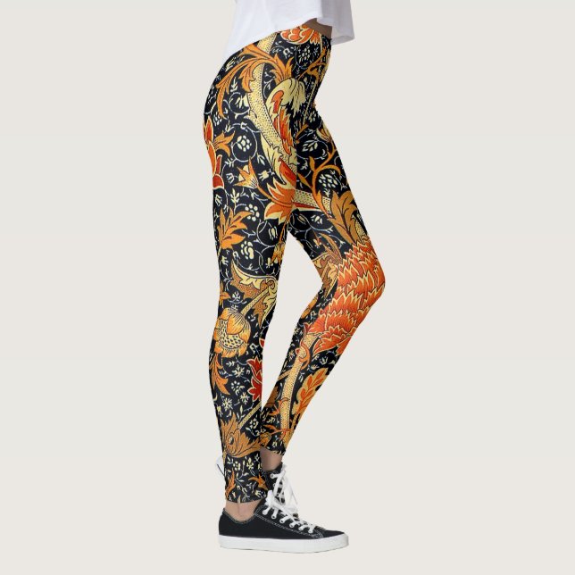 Cray, berömd William Morris mönster Leggings (Höger)