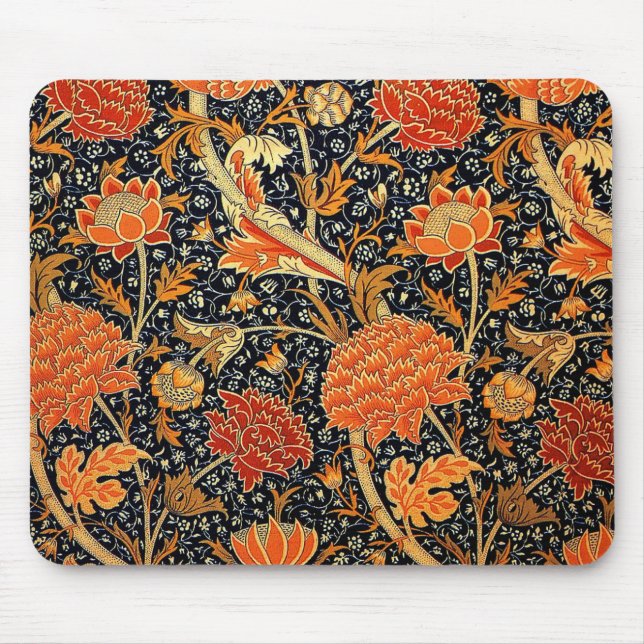 Cray, berömt mönster av William Morris Musmatta (Framsidan)