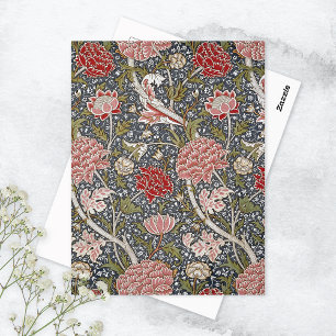 Cray Blommigt Textile Mönster William Morris Vykort