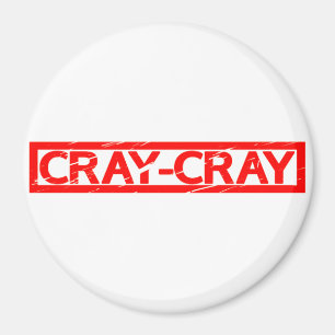 Cray-Cray Frimärke Magnet