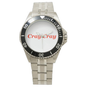 Cray Cray galna gående galna nöt! Tjurvilddjur Armbandsur