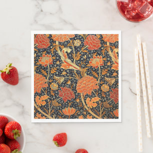 Cray, en vacker William Morris-vintage Pappersservett