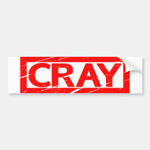 Cray Frimärke Bildekal