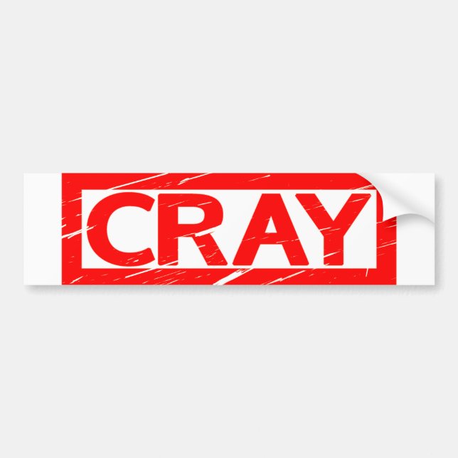 Cray Frimärke Bildekal (Framsidan)