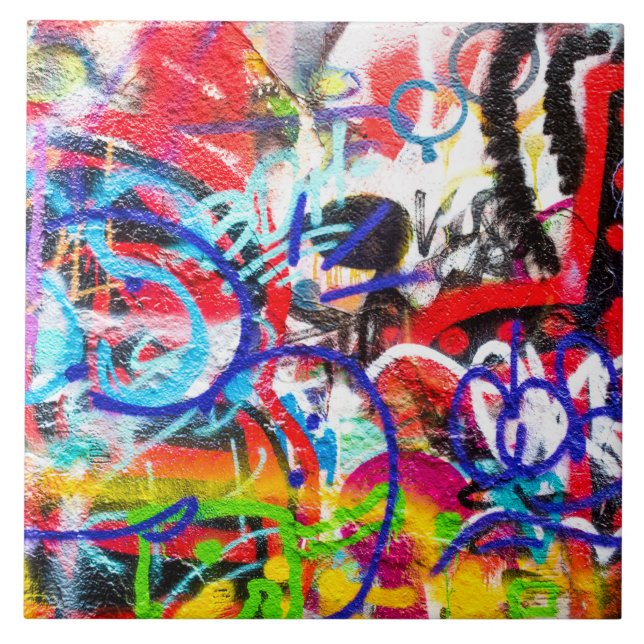 Cray Graffiti Kakelplatta (Framsidan)