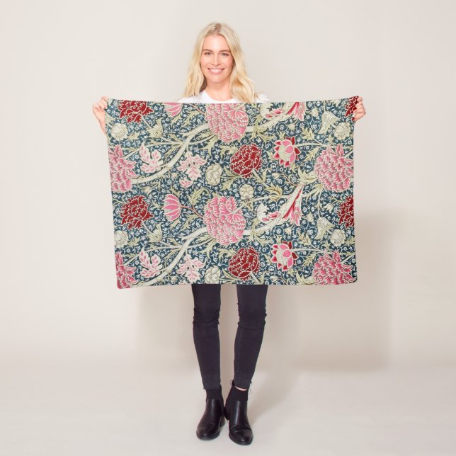 Cray Mönster (av William Morris) Fleecefilt (På plats)