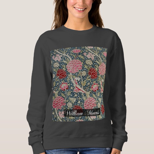 Cray Mönster - blommor&löv - WilliamMorris T Shirt (Framsida)