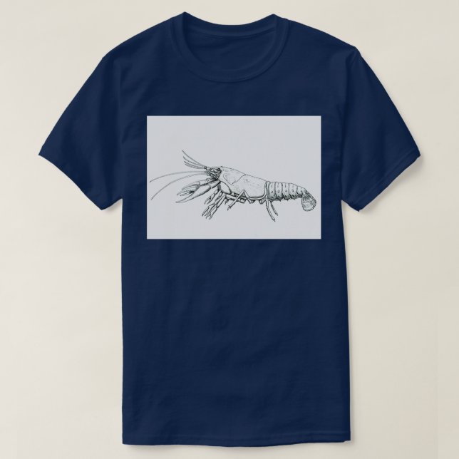 Crayfish Classic TShirt T Shirt (Design framsida)