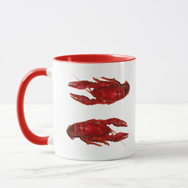 Crayfish/Kräftor/Crawdad Items Mugg (Vänster)