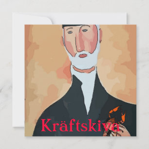 Crayfish Party, Kräftskiva, Skandinavien Inbjudningar