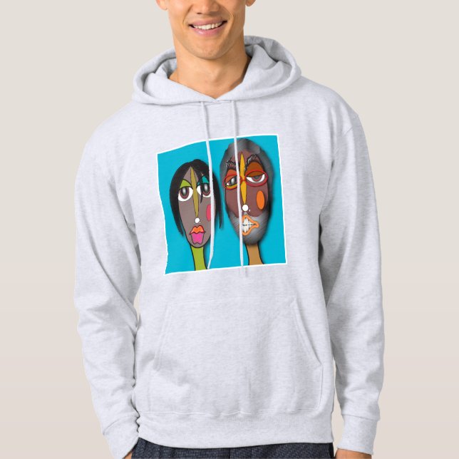 Crayolah Syskon Hoodie (Framsida)