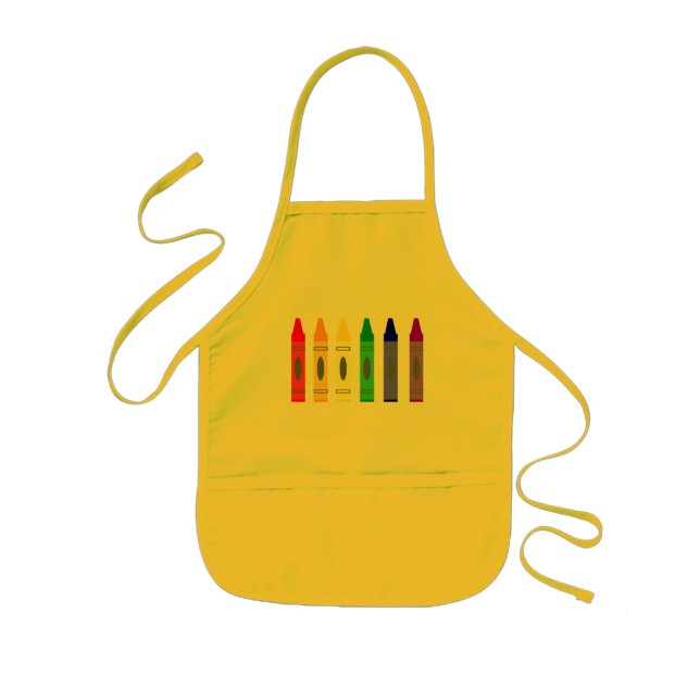 Crayon Artist 1 Apron Barnförkläde (Framsidan)