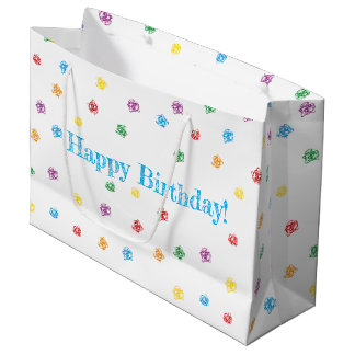 Crayon bolsa regalo "Happy Birthday"