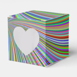 Crayon Box Färg Optical Illusion Spiral Presentaskar
