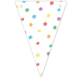 Crayon bunting vimplar