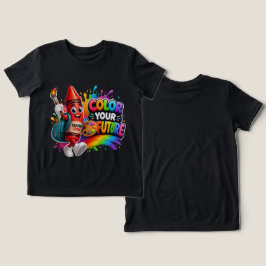 Crayon Crew | Söt maskot för konst för skolstarten T Shirt