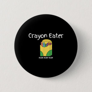 Crayon Eater Funny FPS Video Gamer Term Game Tanky Knapp