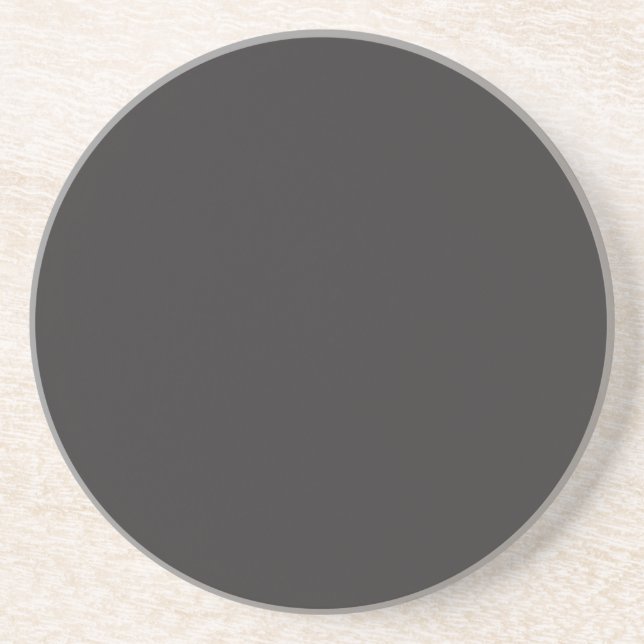 Crayon Färg Black Sandstone Underlägg (Framsidan)
